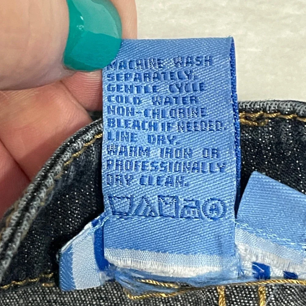 DONCASTER SPORT Women Dark Wash Stretch Denim Jeans Size 10‎ Straight Leg